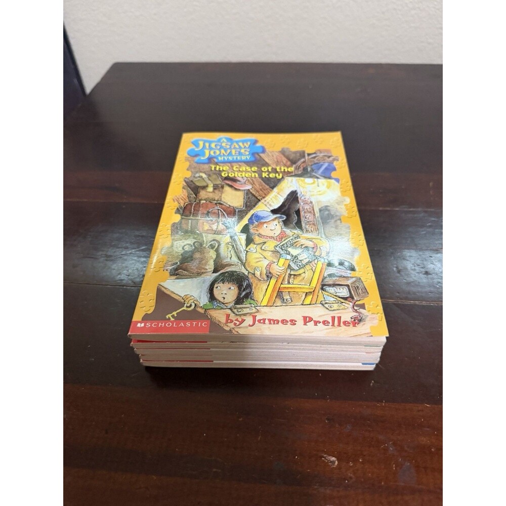 Vintage Kids A Jigsaw Jones Mystery Paperback Collection 5 Books - #1,2,3,4 & 19